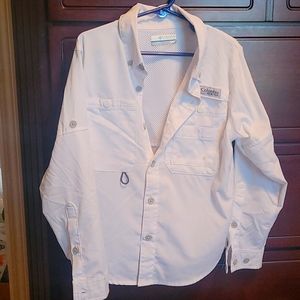 Columbia PFG button up shirt